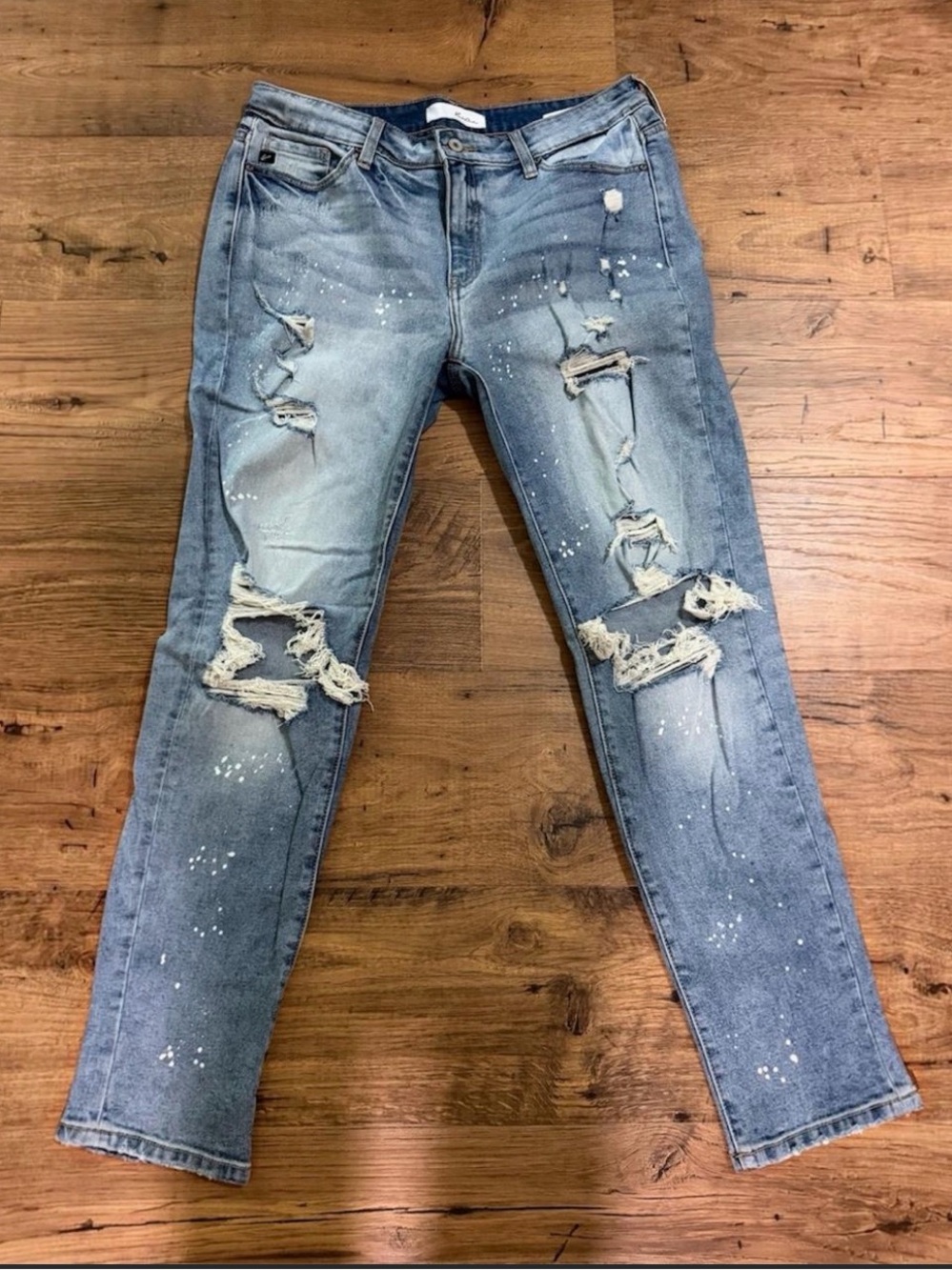 KanCan Light Blue Distressed Skinny Jeans